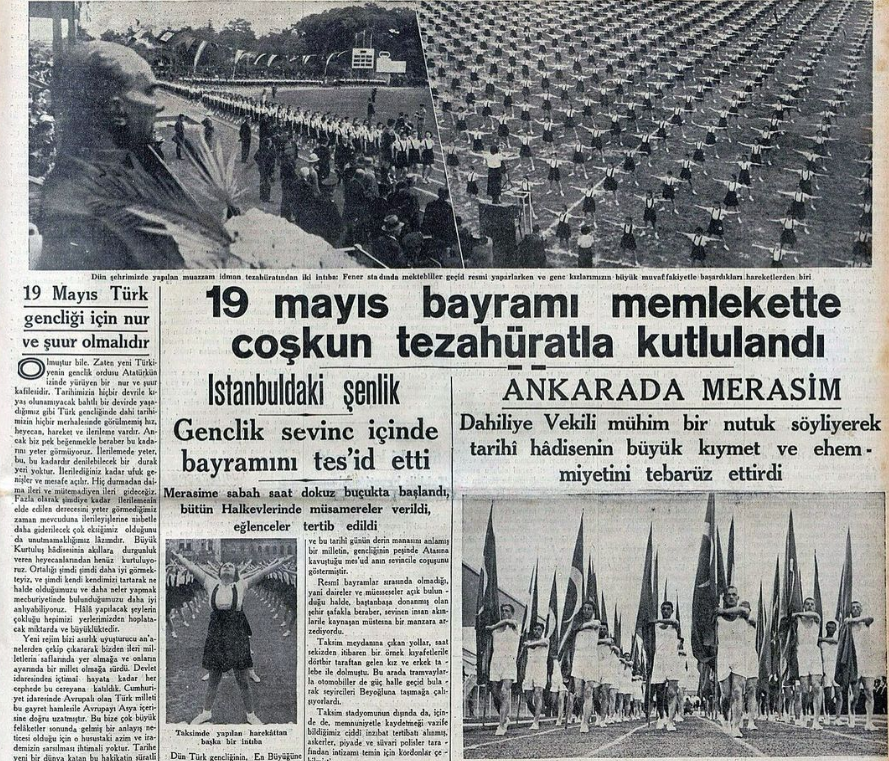 105. yılında 19 Mayıs Atatürk’ü Anma, Gençlik ve Spor Bayramımız Kutlu Olsun...