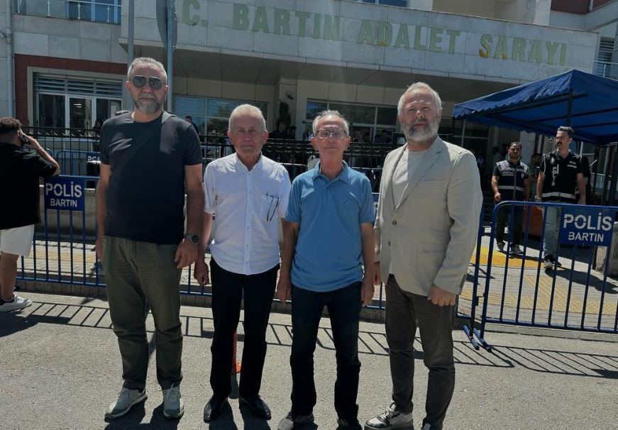 Bartın Ağır Ceza Mahkemesinde görülmekte Amasra davasının 8. duruşma, 18. Celsesine  katılım sağlamış,