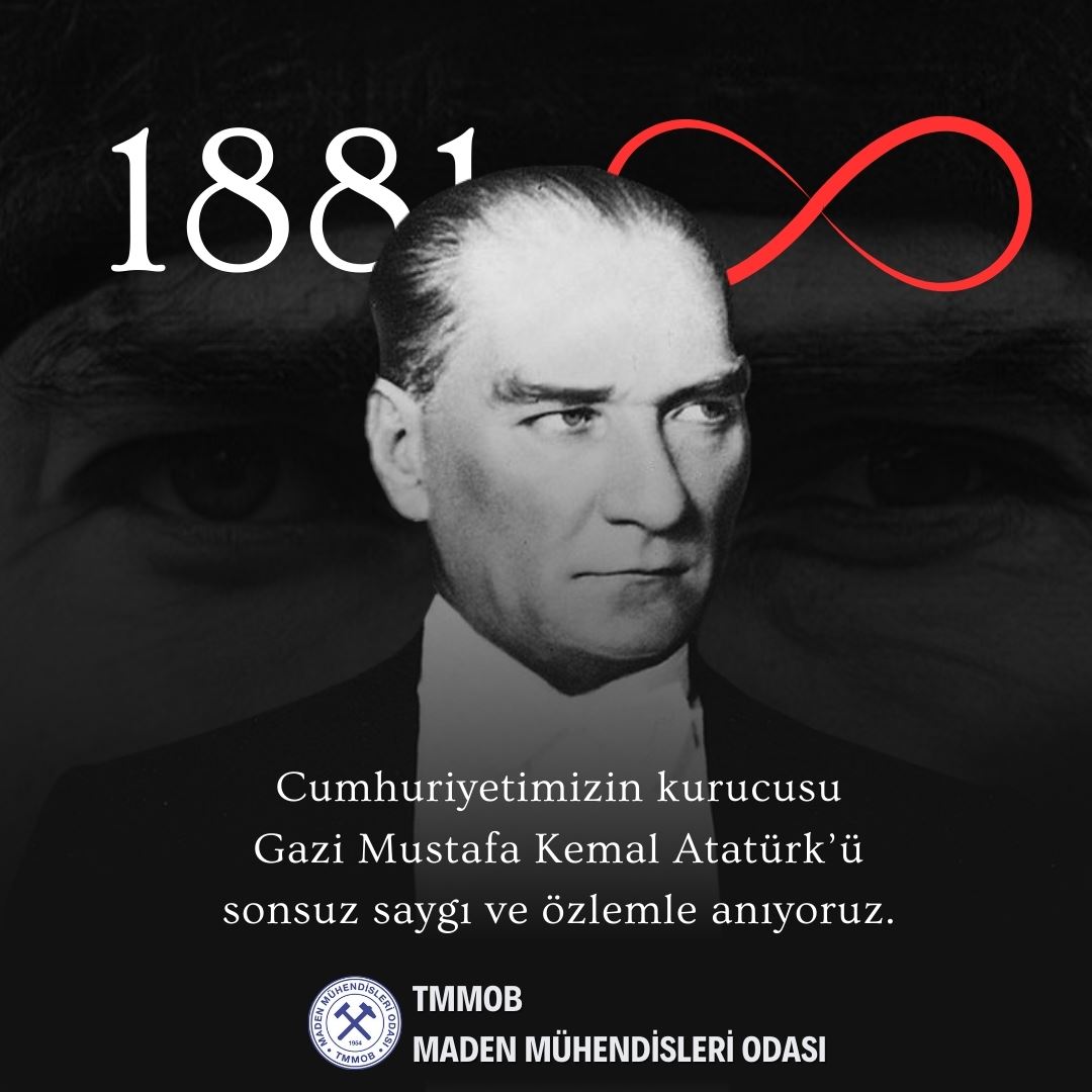 CUMHURİYETİMİZİN KURUCUSU GAZİ MUSTAFA KEMAL ATATÜRK'Ü SONSUZ SAYGI VE ÖZLEMLE ANIYORUZ.