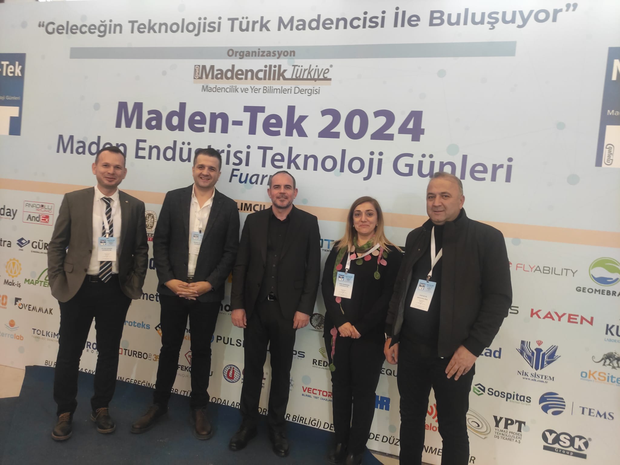 MADEN-TEK 2024 MADEN ENDÜSTRİSİ TEKNOLOJİ FUARI ‘NA KATILDIK