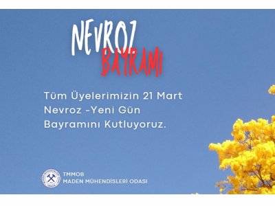 Tüm üyelerimizin 21 Mart Nevroz - Yeni Gün bayramını kutluyoruz.