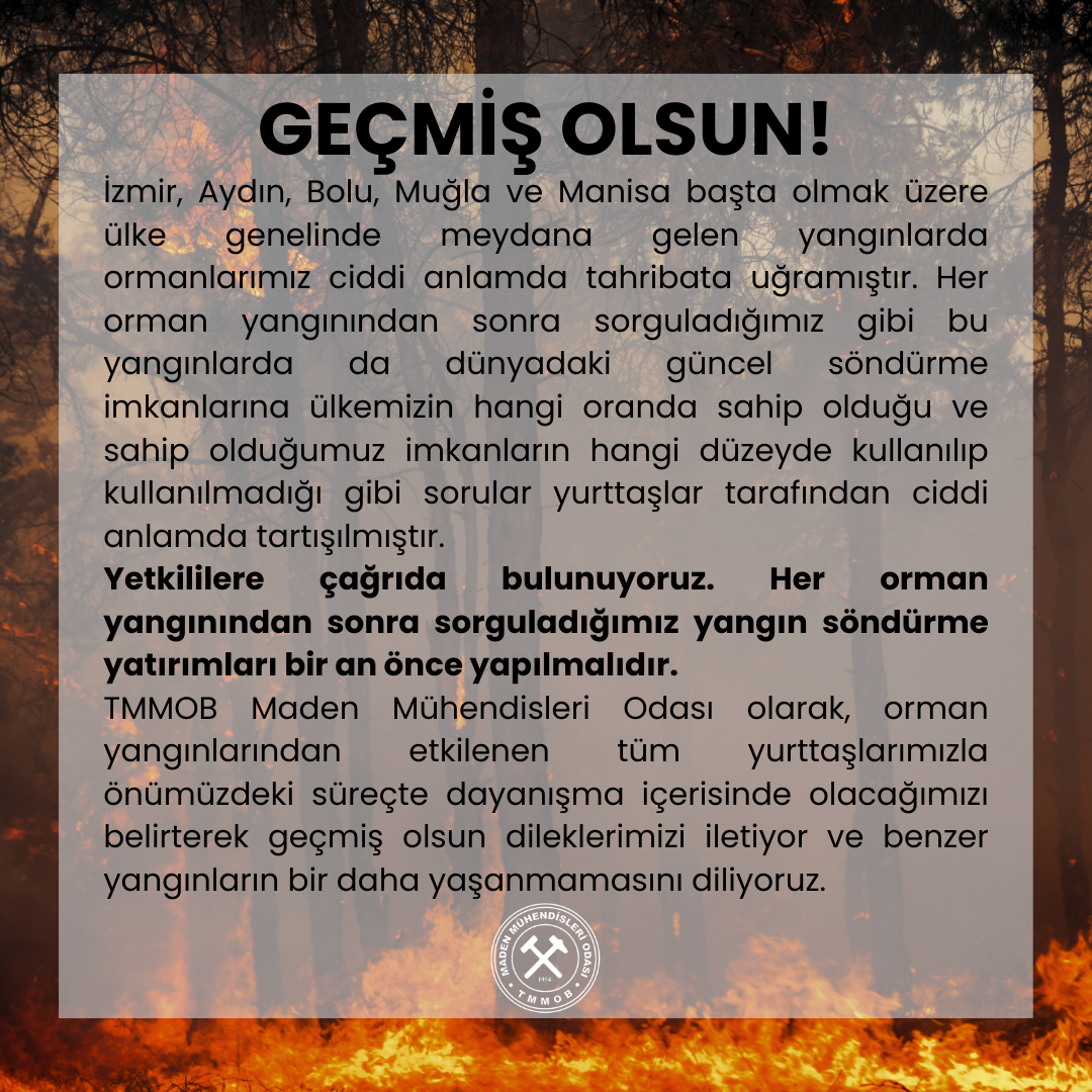 GEÇMİŞ OLSUN!