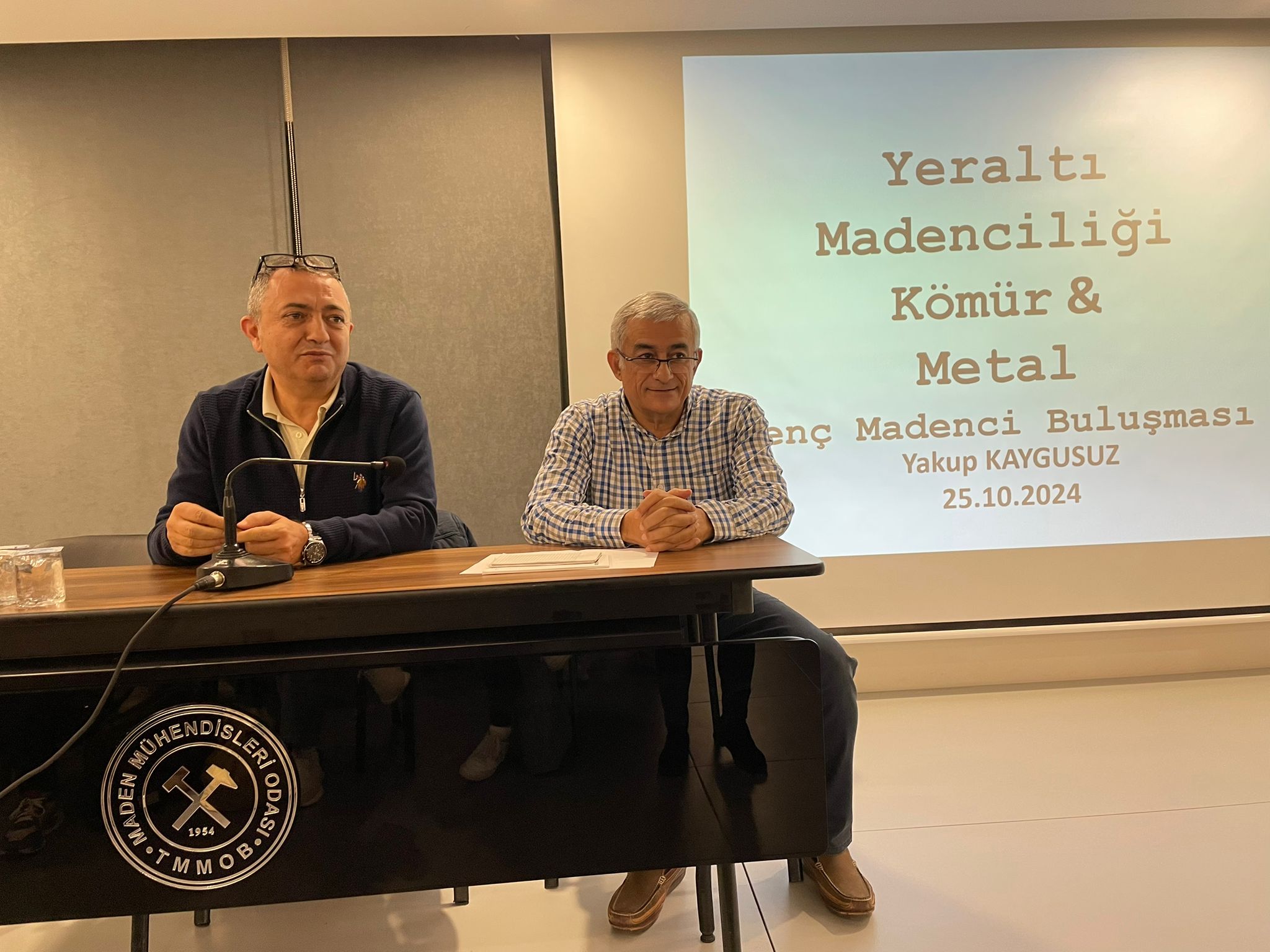 "YERALTI MADENCİLİĞİ" KONULU SÖYLEŞİ DÜZENLENMİŞTİR.