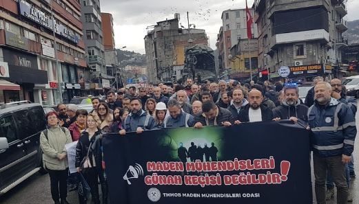 “Maden Mühendisleri Günah Keçisi Değildir”