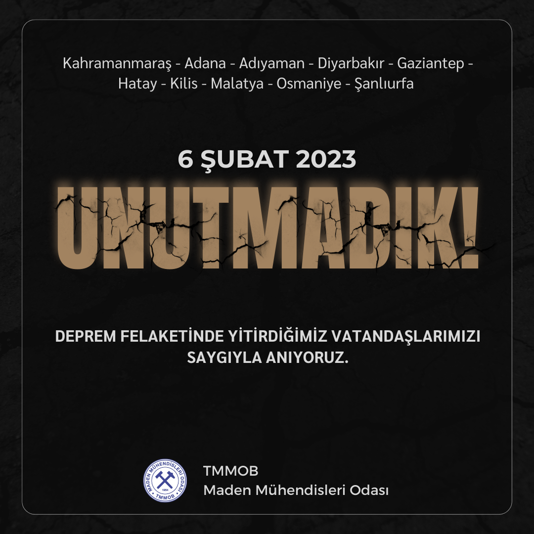 #6ŞUBAT2023 UNUTMADIK!