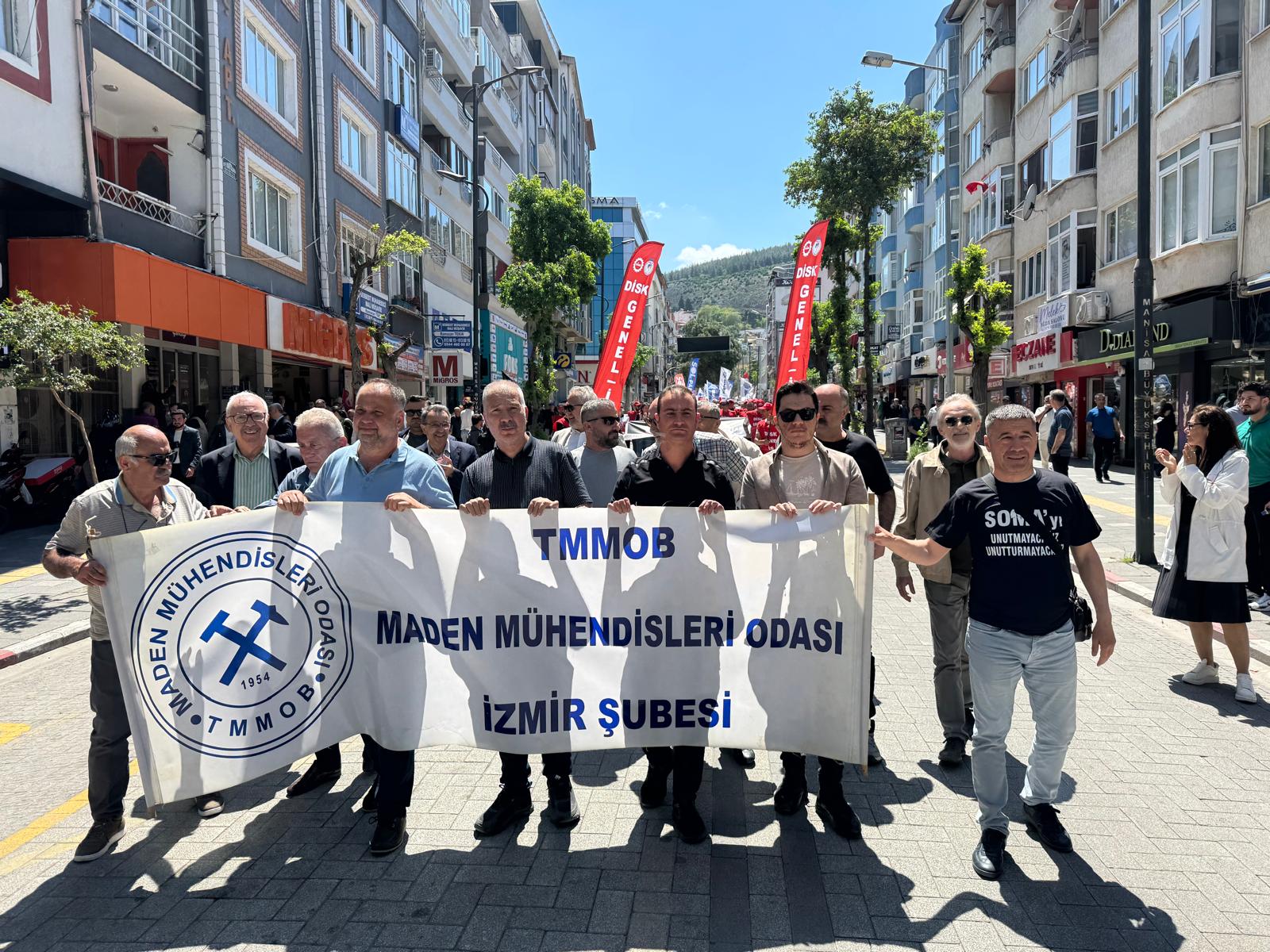 SOMA FACİASININ 11. YILINDA MADEN EMEKÇİLERİNİ UNUTMADIK.