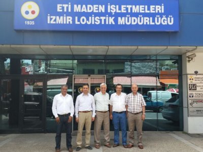 Etibank İzmir Lojistik Müdürlüğü&#8217;nde Çalışan Üyelerimiz Ziyaret Edildi.