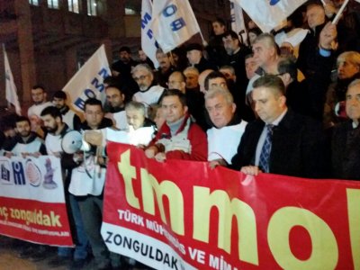 TMMOB Yürüyüşü Zonguldak`tan Başladı.