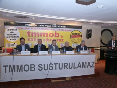 İstanbul Meslek Odaları Koordinasyonu Basın Toplantısı yapıldı.