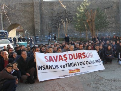TMMOB Diyarbakır İl Koordinasyon Kurulu’nun Suriçi’yle ilgili yaptığı basın açıklaması (24.12.2015) 
