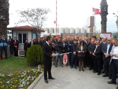 Işıkkent Muhammet YILDIZ Spor Tesislerinde Anı Köşesi ve Madenci Heykeli açılışı yapıldı.