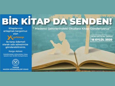"BİR KİTAP DA SENDEN" KİTAP BAĞIŞ KAMPANYASI