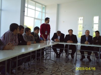 Çukurova Üniversitesi’nde Öğrencilerle Toplantı Yapıldı.