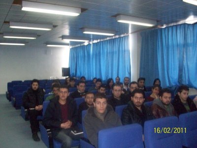 Cumhuriyet Üniversitesi Maden Mühendisliği Bölümünde okuyan Öğrenci üyelerimizle toplantı yapıldı.