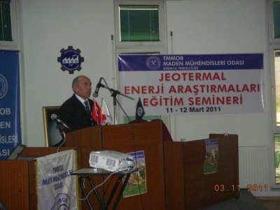 Jeotermal Enerji Araştırmaları Eğitim Semineri Aydın’da Gerçekleştirildi.