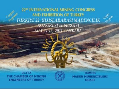 Türkiye 22. Uluslararası Madencilik Kongresi programı açıklandı.