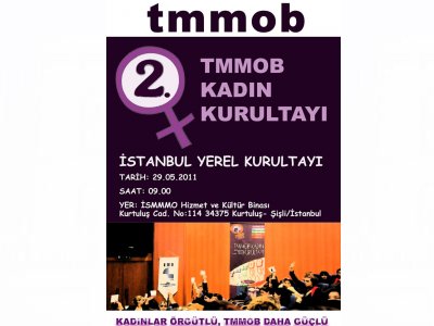 2. TMMOB Kadın Kurultayı İstanbul Yerel Kurultayı toplantısı