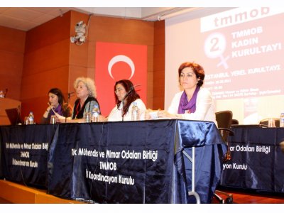 TMMOB 2. Kadın Kurultayı İstanbul Yerel Kurultayı toplantısı gerçekleştirildi.