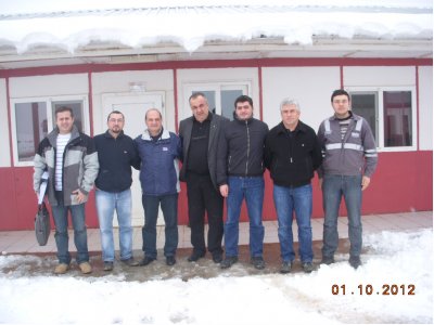 Manisa Gördes`te Yeralan Meta Nikel ve Kobalt AŞ İşletmesinde Çalışan Üyelerimiz Ziyaret Edildi.(10.01.2012)