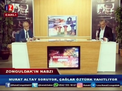 Şube Başkanımız Çağlar ÖZTÜRK KANAL Z canlı yayınında Murat ALTAY`ın sorularını yanıtladı.